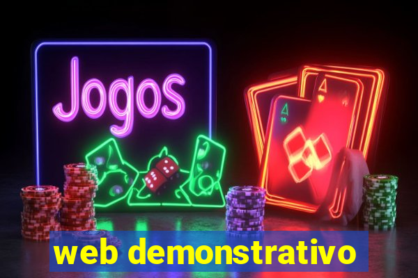 web demonstrativo